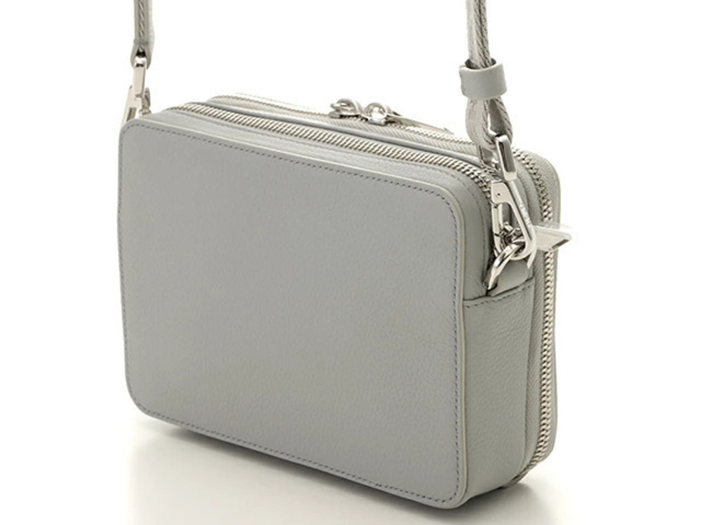 Dior Leather Christian AIR Bag Shoulder Gray
